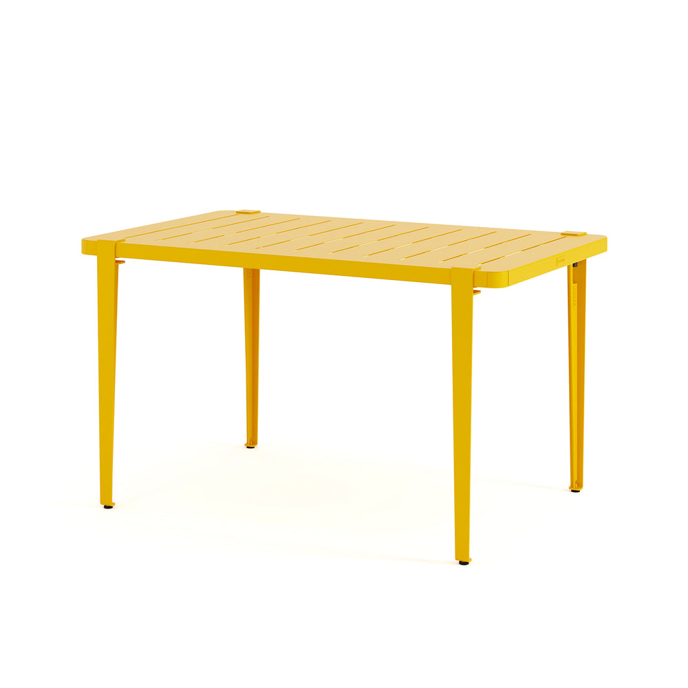 TipToe - Gartentisch MIDI Kollektion | 130 x 80 cm / sonnengelb