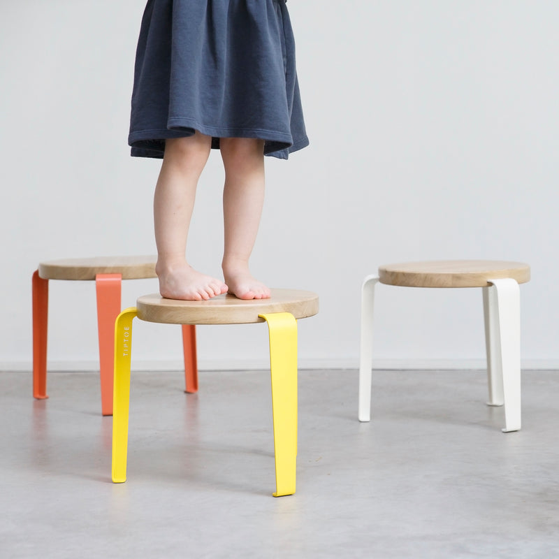 TipToe - MINI LOU Kinderhocker Tutti recycled plastic