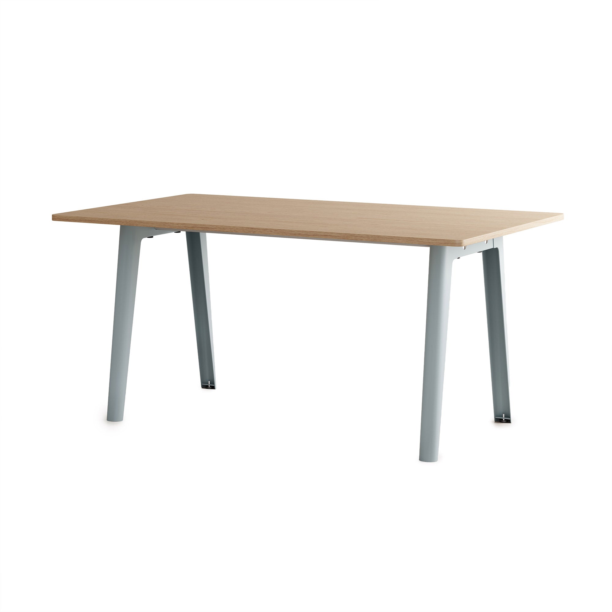 TipToe - NEW MODERN Esstisch | Eiche / 95 x 160 cm / blassblau