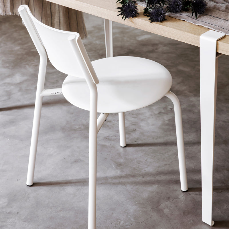 TipToe - Stuhl SSDr recycled | creme weiß
