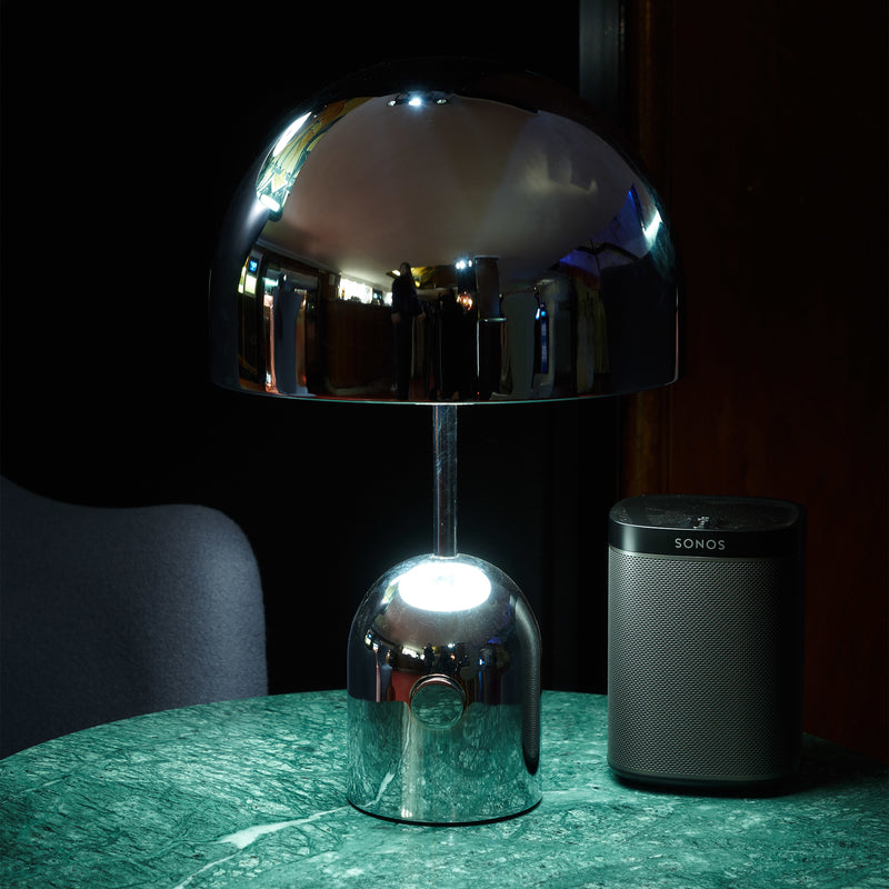 Tom Dixon - Bell LED Tischleuchte | silber