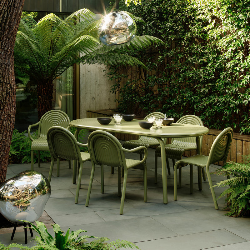 Tom Dixon - Groove Gartentisch