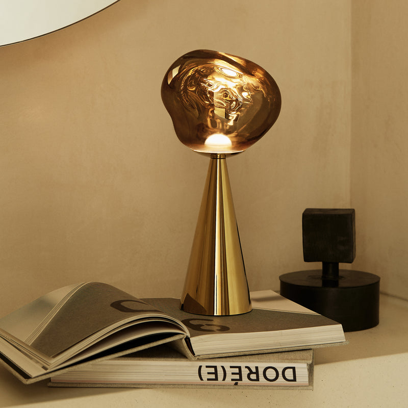 Tom Dixon - Melt LED Tischleuchte mit Akku | gold
