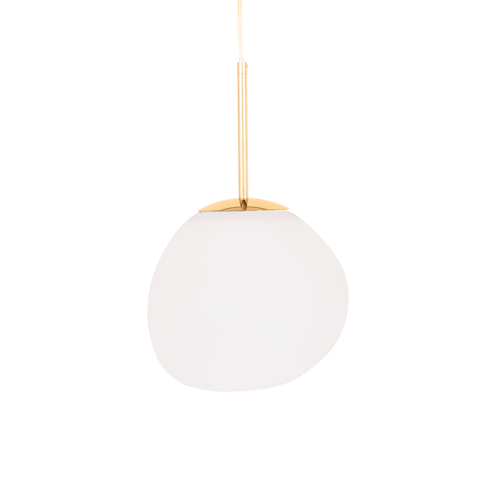 Tom Dixon - Melt Mini Pendelleuchte | opal/gold / LED