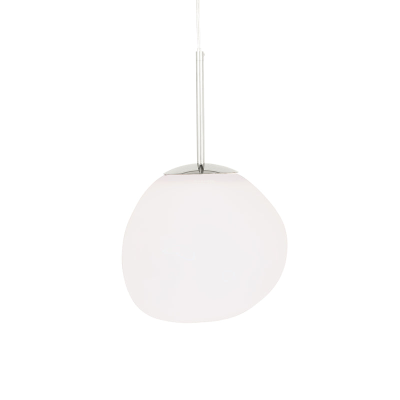 Tom Dixon - Melt Mini Pendelleuchte | opal/silber / LED