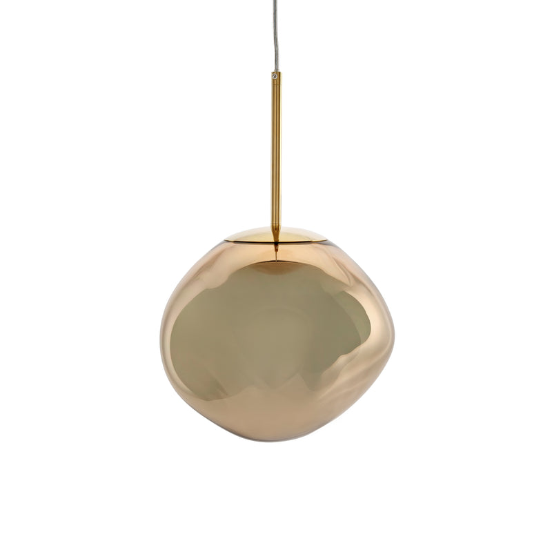 Tom Dixon - Melt Mini Pendelleuchte | bronze / Birne, bronze / LED