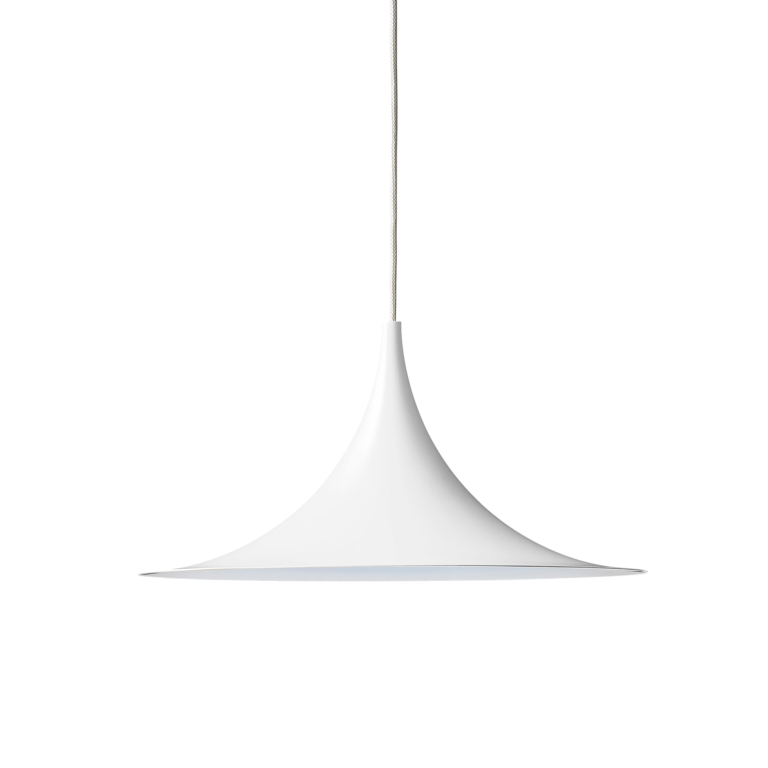 Gubi - Semi Pendelleuchte Ø 30 cm | weiß