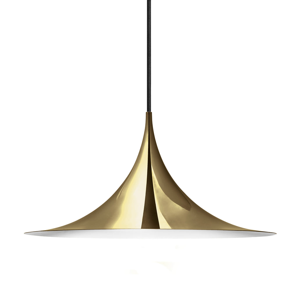 Gubi - Semi Pendelleuchte Ø 47 cm | Messing