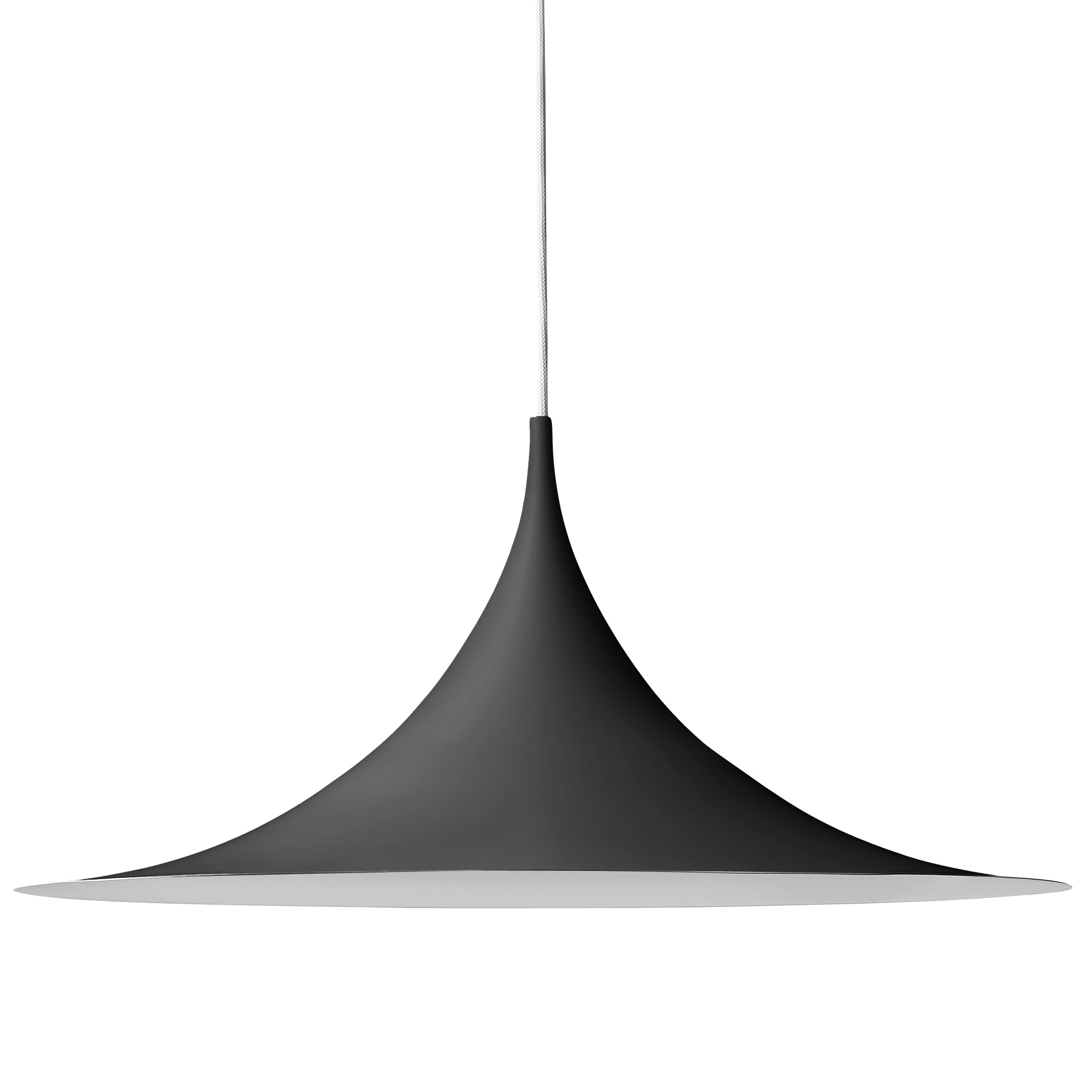 Gubi - Semi Pendelleuchte Ø 60 cm | schwarz