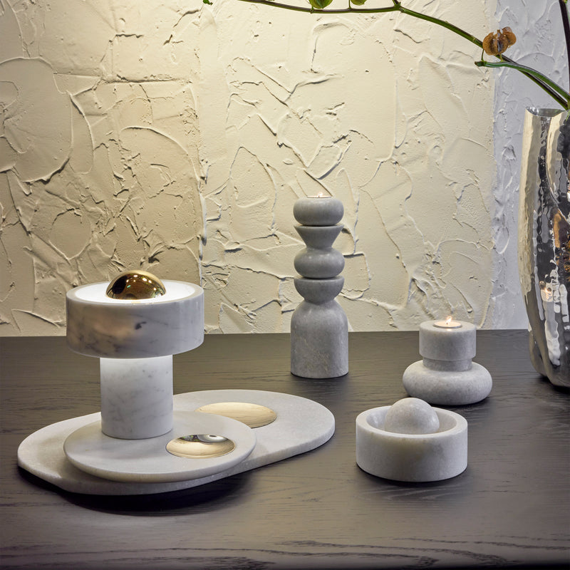 Tom Dixon - Stone Stacking Kerzenhalter