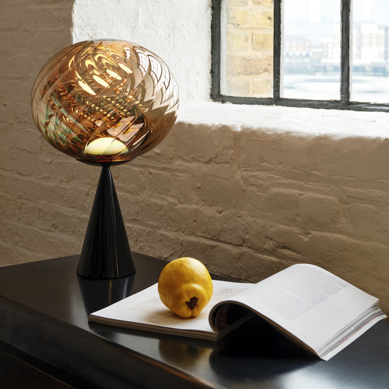 Tom Dixon - Whirl Cone Fat LED Tischleuchte
