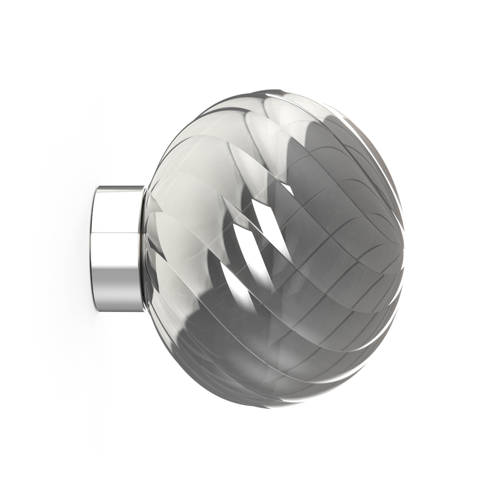 Tom Dixon - Whirl LED Wandleuchte / Deckenleuchte | silber