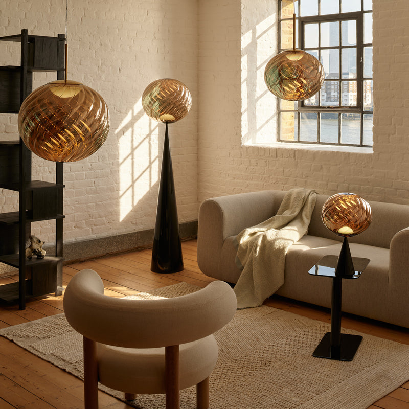Tom Dixon - Whirl Cone Fat LED Tischleuchte