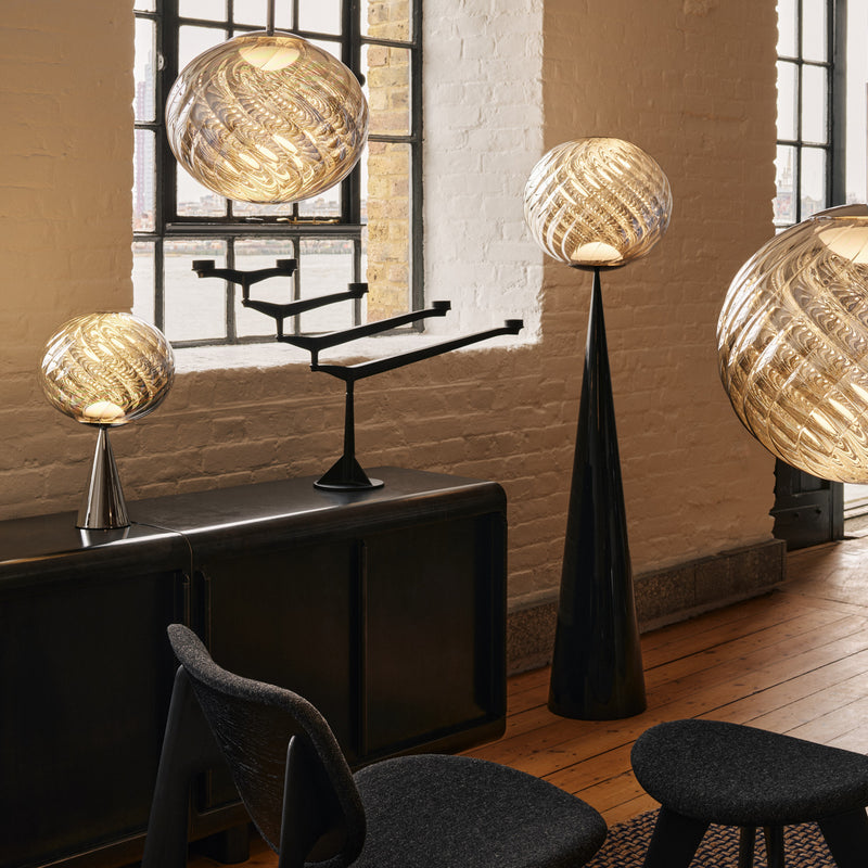 Tom Dixon - Whirl Cone Fat LED Tischleuchte