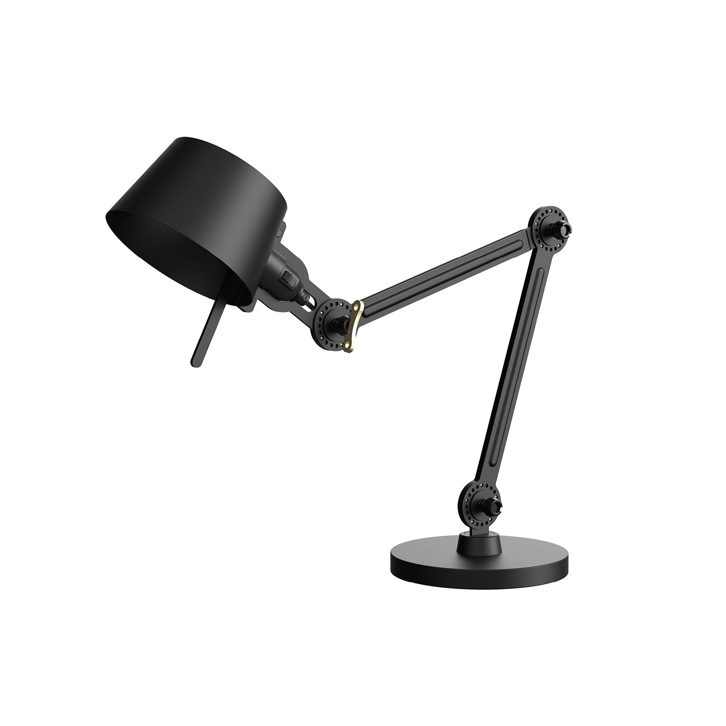 Tonone - Bolt 2 Arm Schreibtischleuchte klein | smokey black