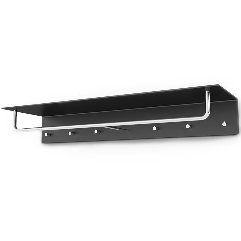 Frost - Unu Wandgarderobe mit Haken und Stange