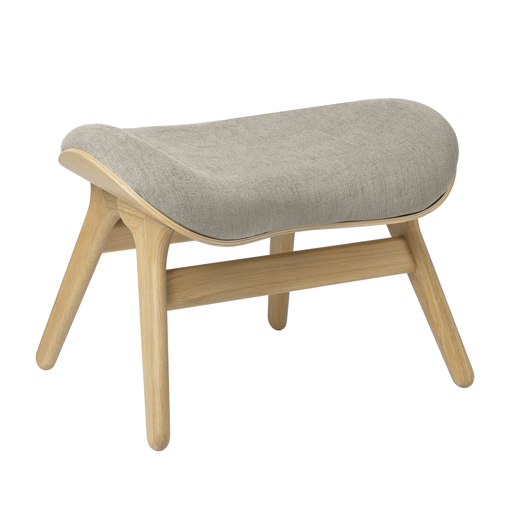 Umage - A Conversation Piece Ottoman | Eiche natur  / white sands