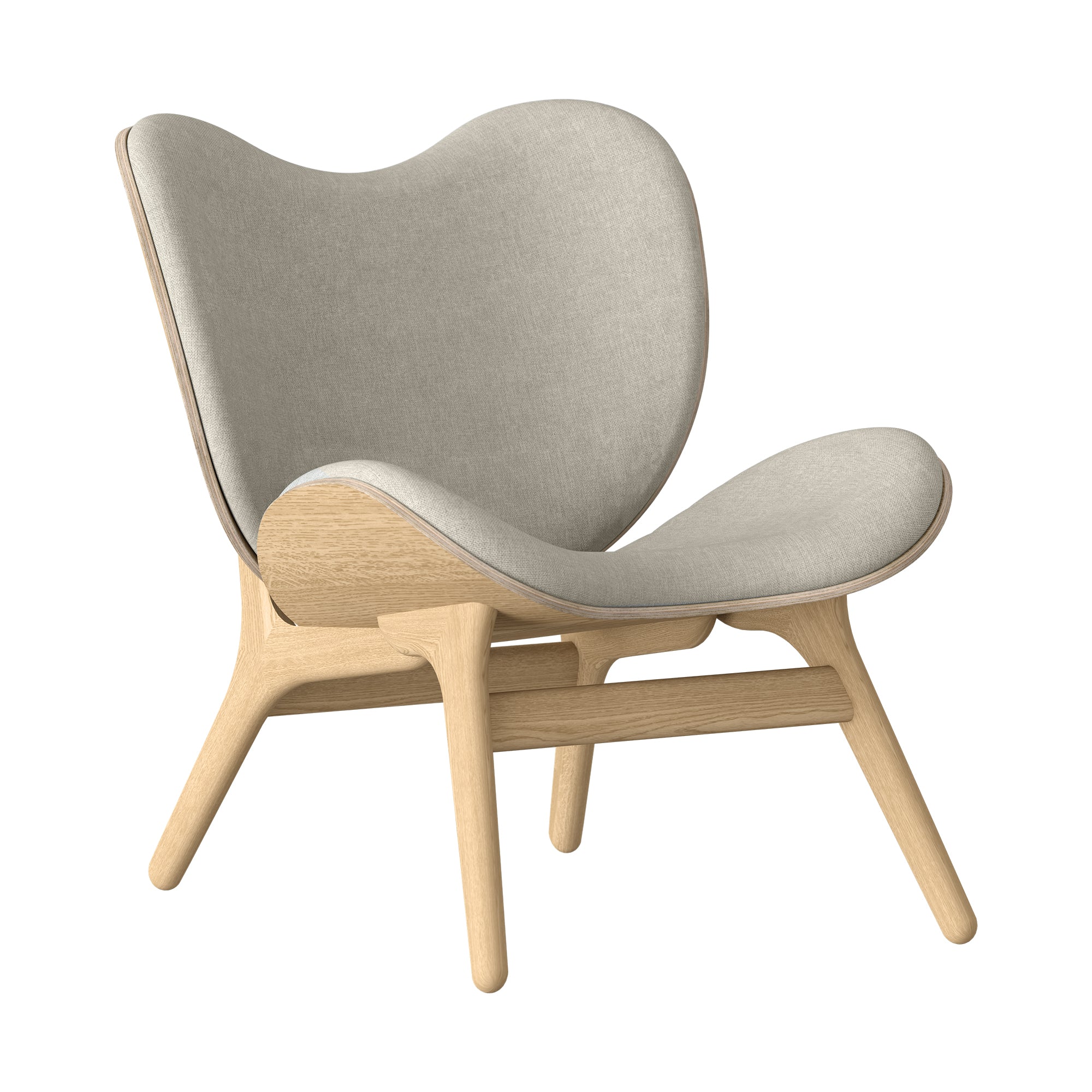 Umage - A Conversation Piece Sessel | Eiche natur  / white sands
