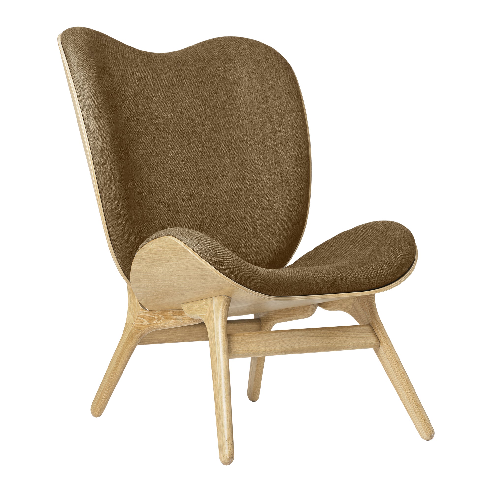 Umage - A Conversation Piece Tall Sessel | Eiche natur  / sugar brown