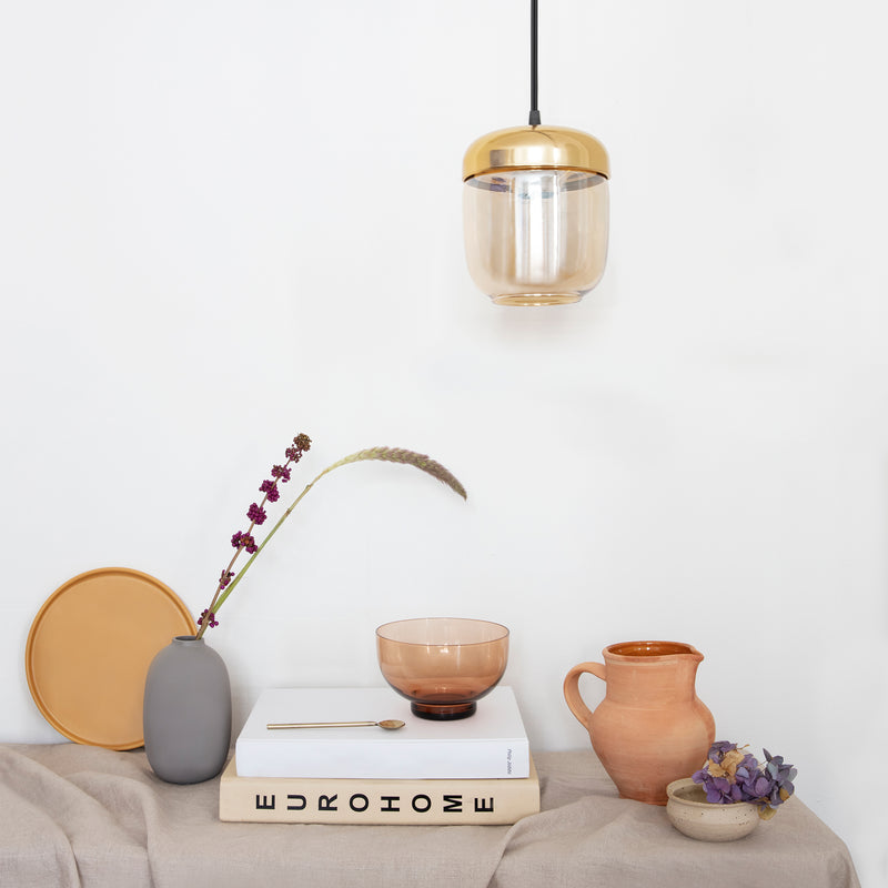 Umage - Acorn Leuchte | Messing / amber