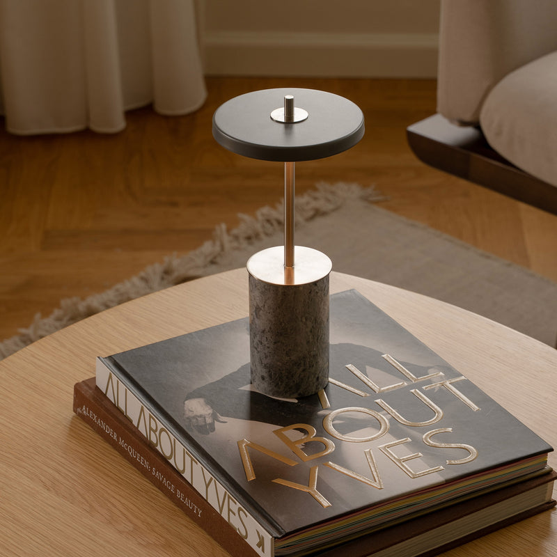 Umage - Asteria Move Mini LED Tischleuchte | Stahl / grau
