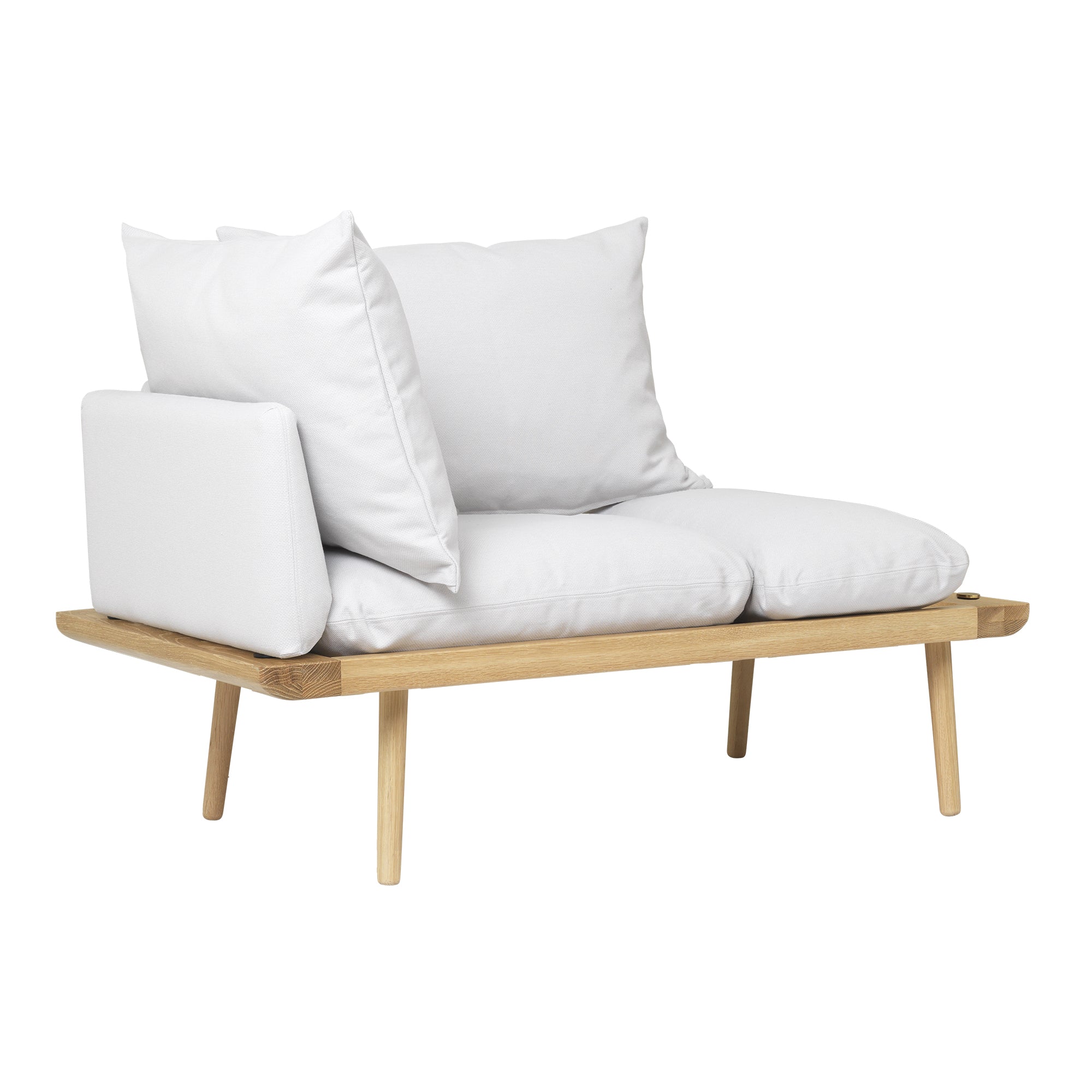 Umage - Lounge Around 1.5 Sitzer Sofa | Eiche / sterling