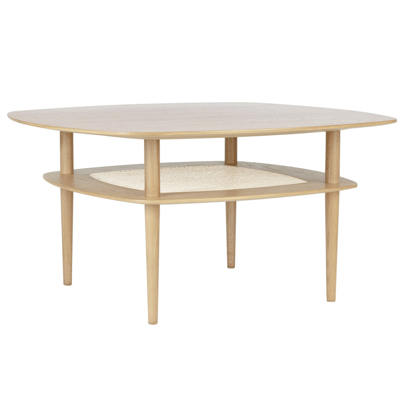 Umage - Together Couchtisch | hoch / Eiche / 100 x 100 cm