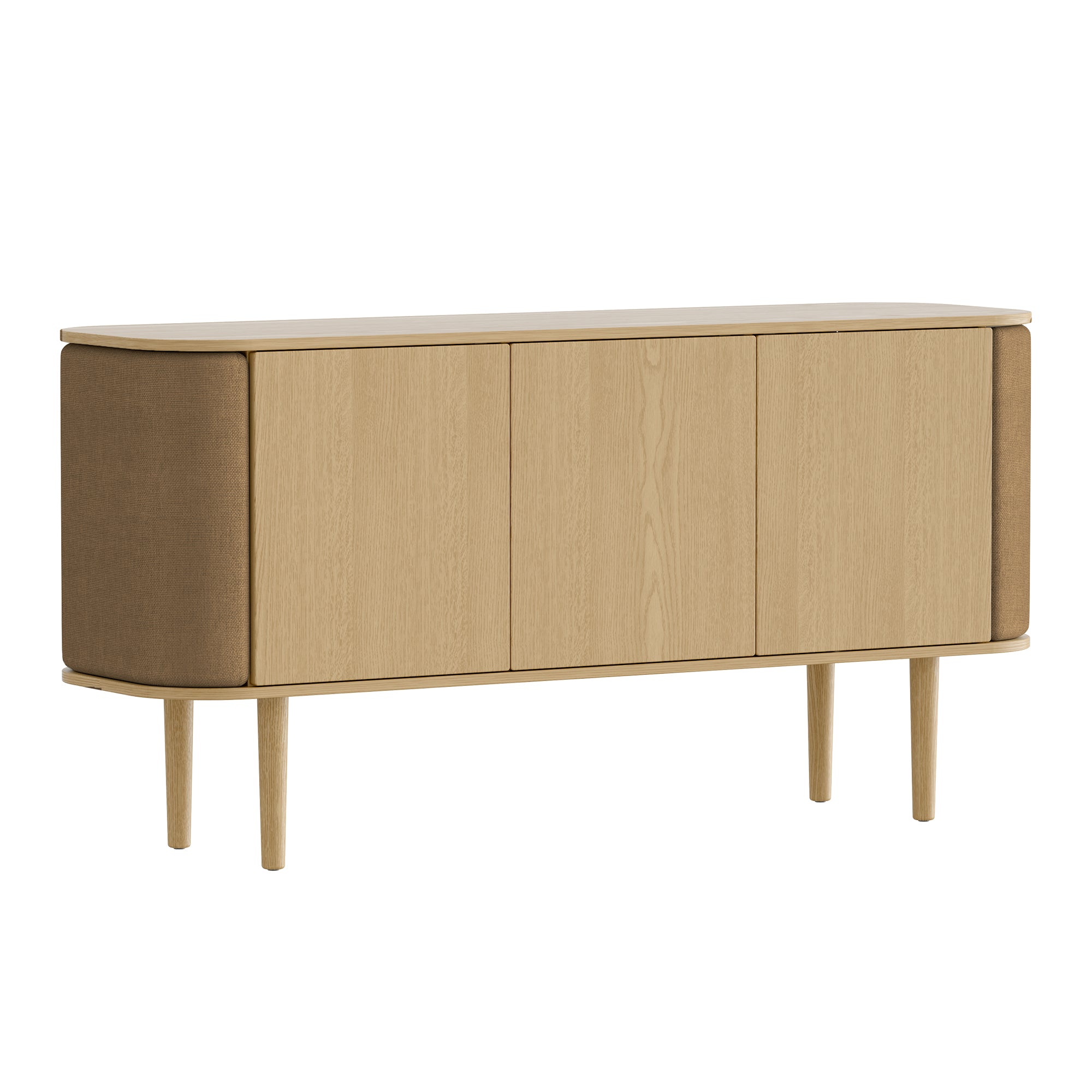Umage - Treasures Sideboard | 3 Türen / Eiche natur  / sugar brown