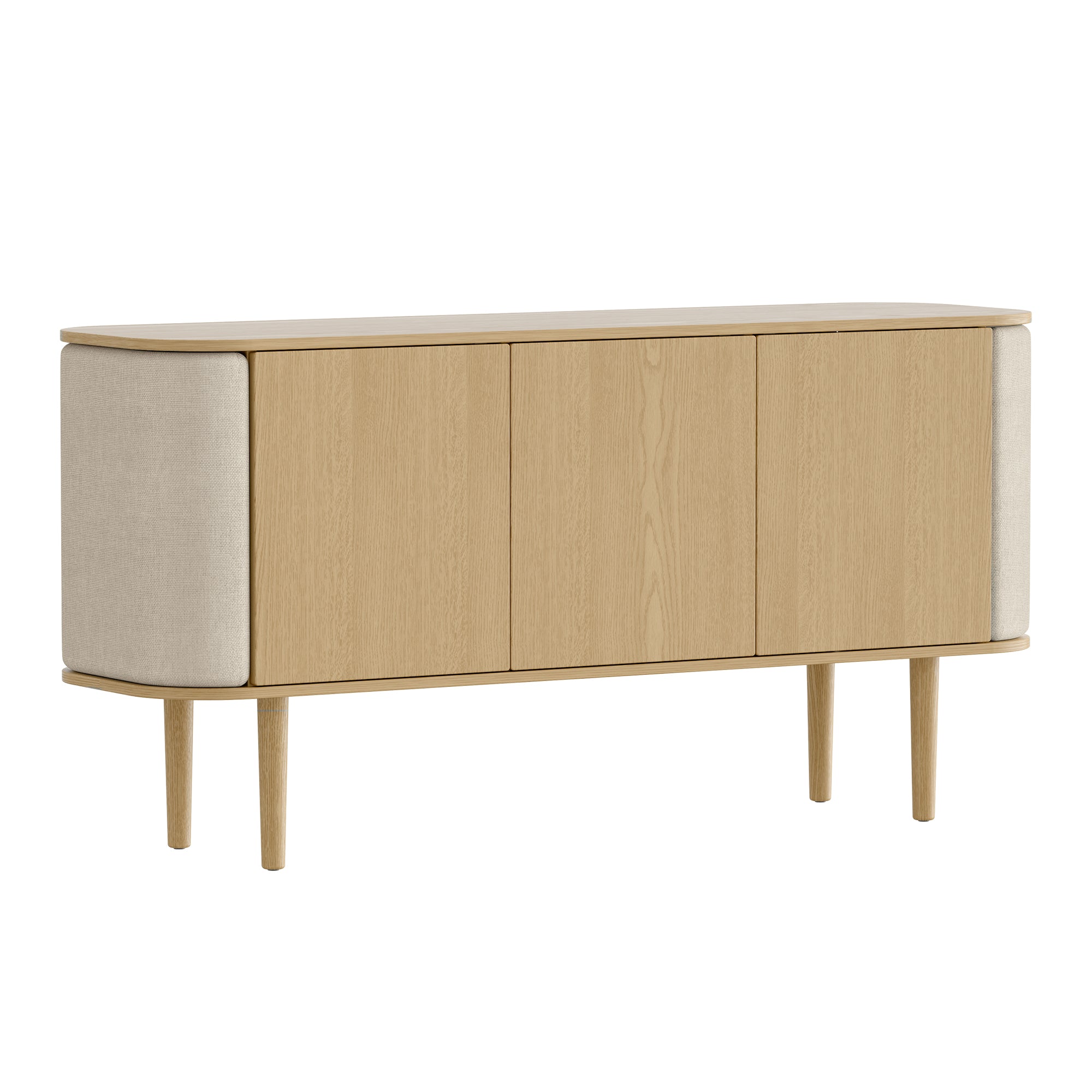 Umage - Treasures Sideboard | 3 Türen / Eiche natur  / white sands