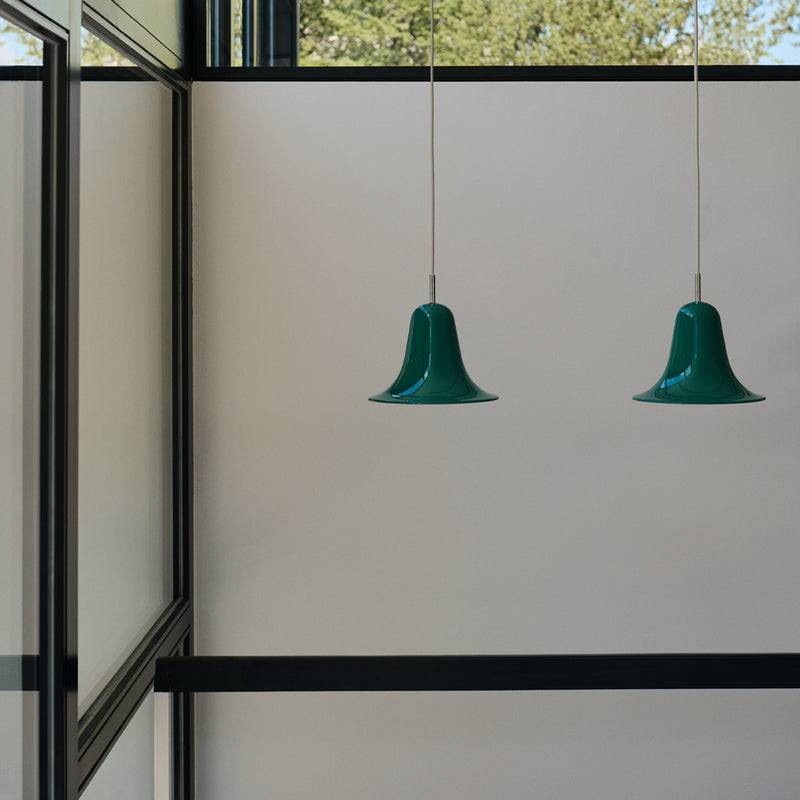 Verpan - Pantop Pendelleuchte | dark teal