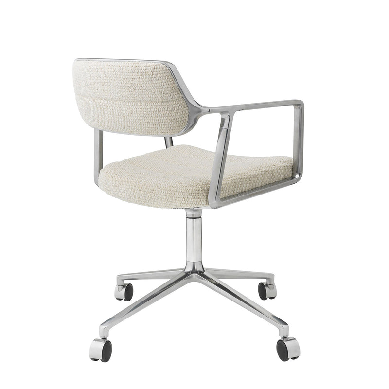 Vipp - 453 Swivel Drehstuhl | Rollen / off white