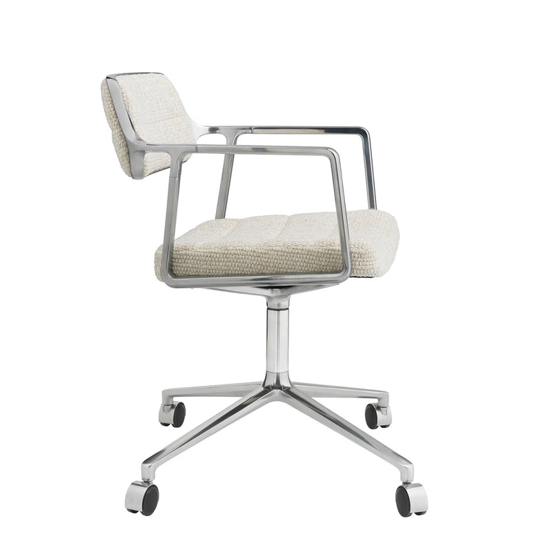 Vipp - 453 Swivel Drehstuhl | Rollen / off white