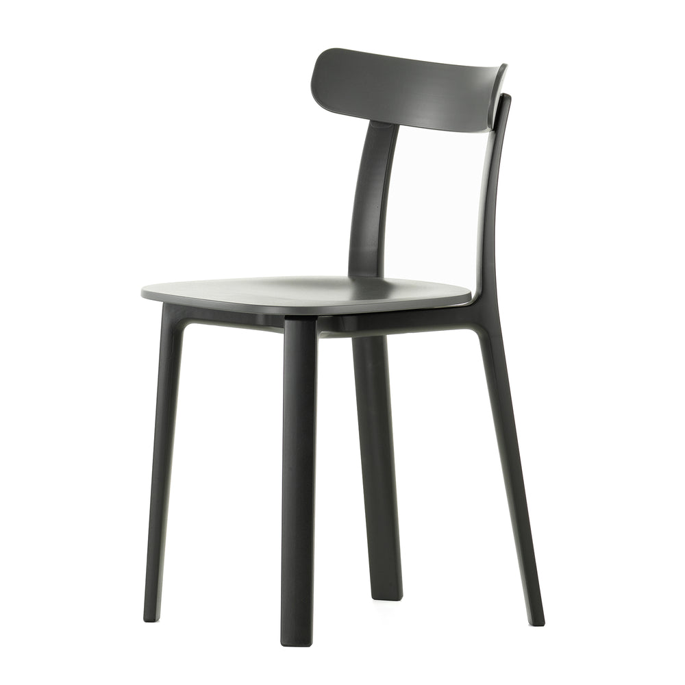 Vitra - All Plastic Chair | Filzgleiter / graphitgrau - two tone