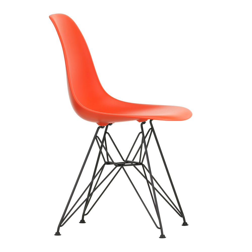 Vitra - Eames Plastic Side Chair DSR RE | poppy red RE / basic dark