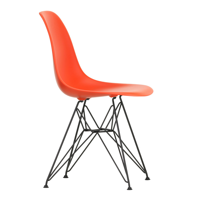 Vitra - Eames Plastic Side Chair DSR RE | poppy red RE / basic dark