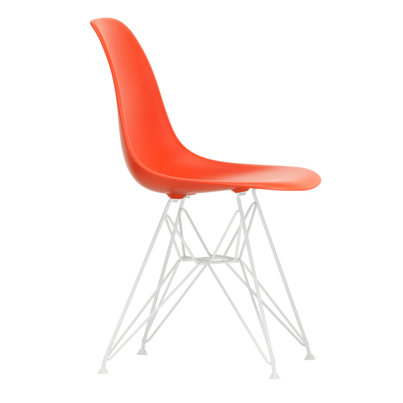 Vitra - Eames Plastic Side Chair DSR RE | poppy red RE / weiß