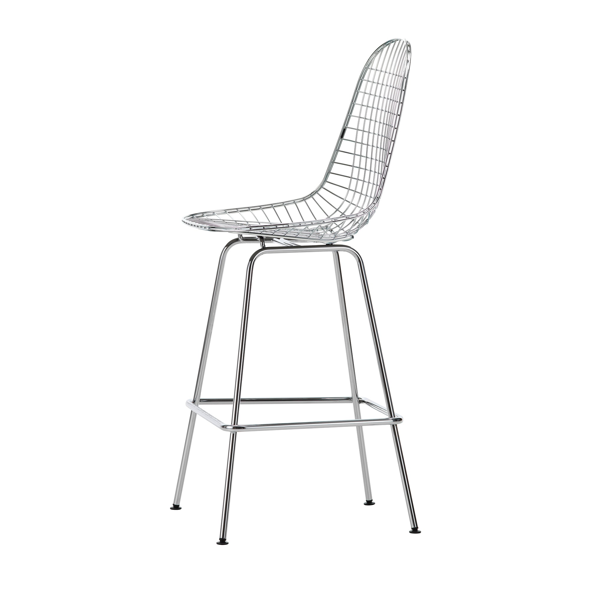 Vitra - Eames Wire Barstuhl | medium / verchromt  