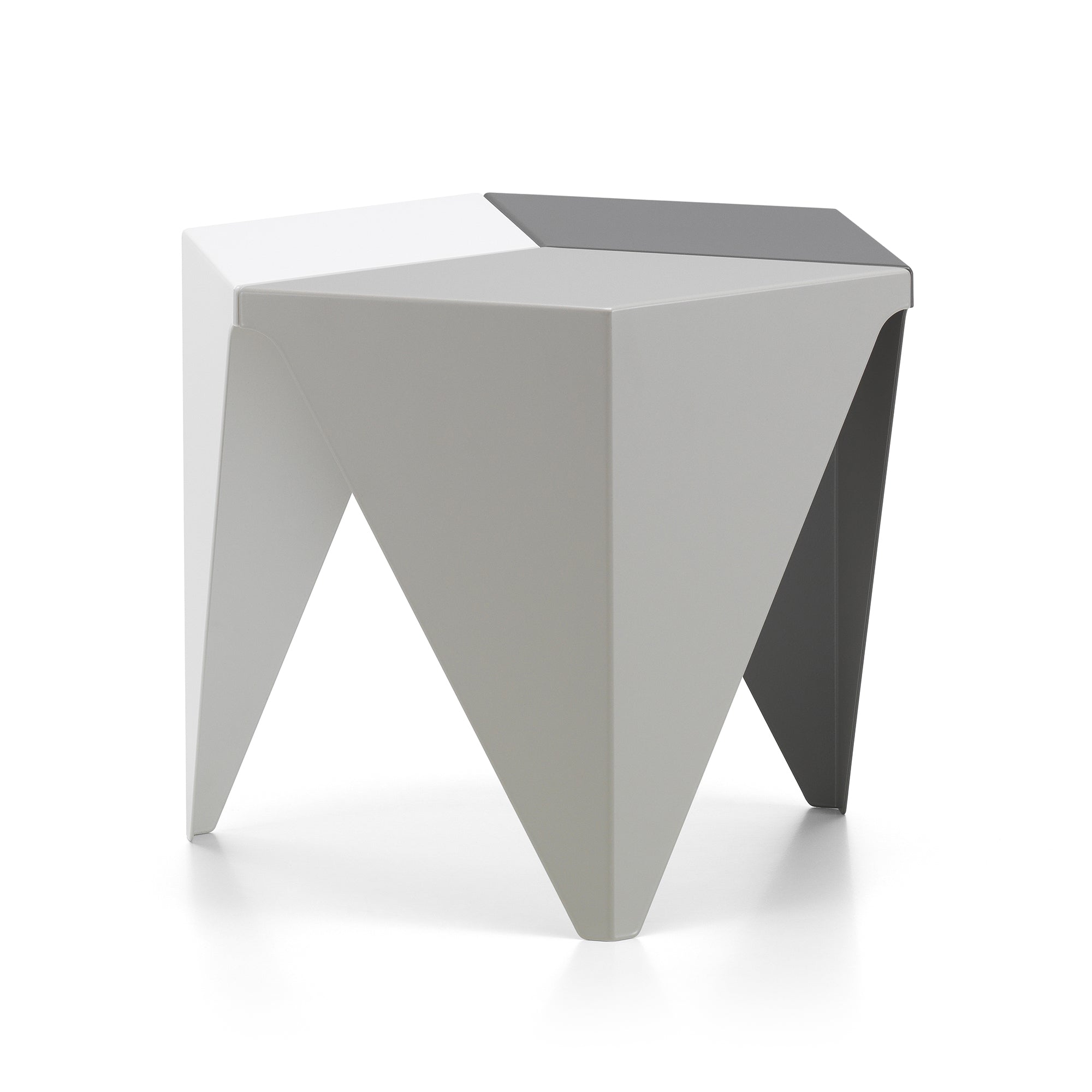 Vitra - Prismatic Table | hellgrau/three-tone