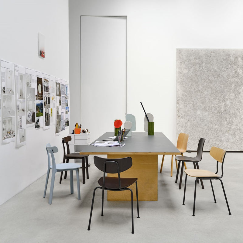 Vitra - Hal RE Wood Stuhl