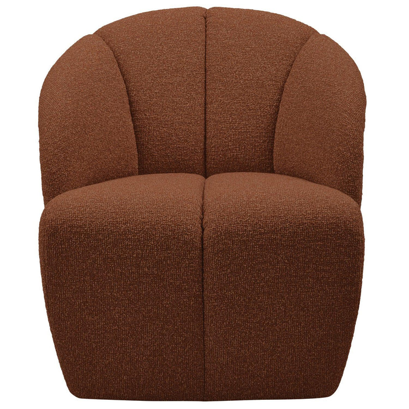 WOOOD Exclusive - Mojo Sessel | Bouclé rostbraun melange