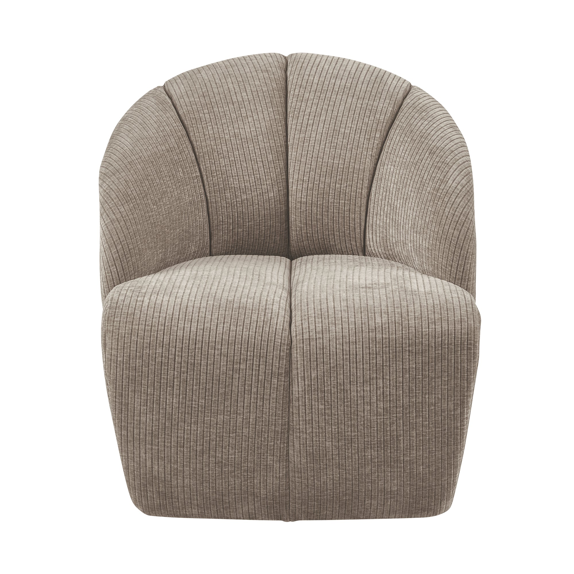 WOOOD Exclusive - Mojo Sessel | Rib dunkler sand
