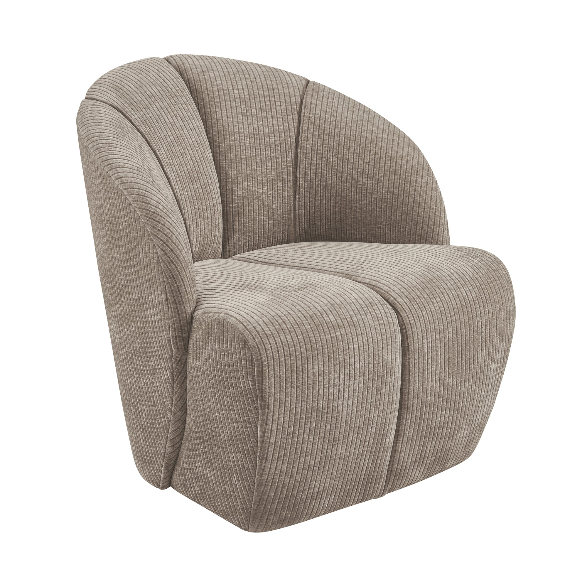 WOOOD Exclusive - Mojo Sessel | Rib dunkler sand