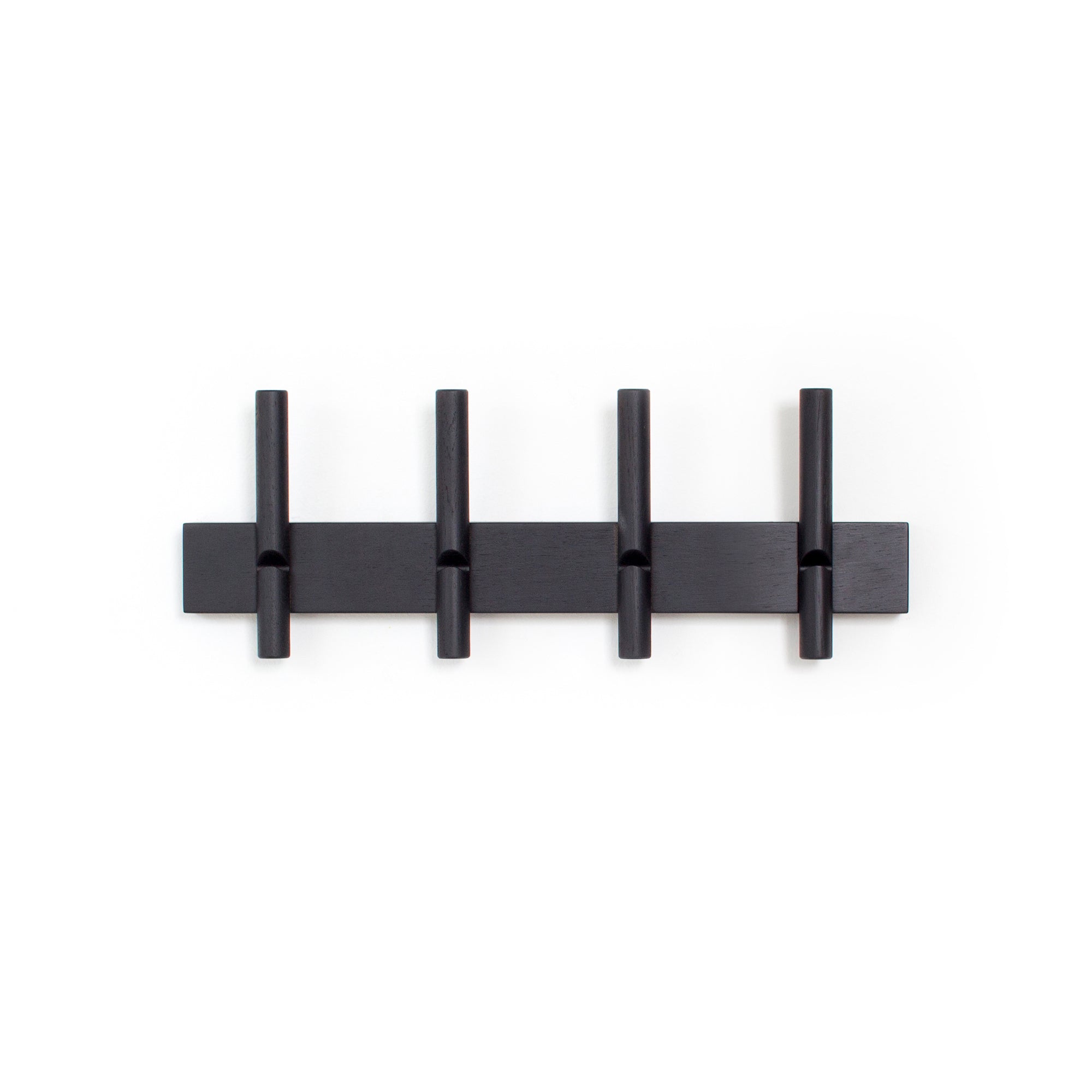 We Do Wood - Roon &amp; Rahn Reces Wandgarderobe | 48 cm / Eiche/schwarz