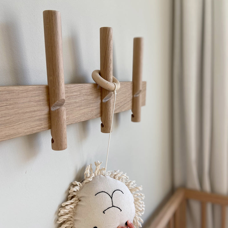 We Do Wood - Roon &amp; Rahn Reces Wandgarderobe | 48 cm / Eiche natur