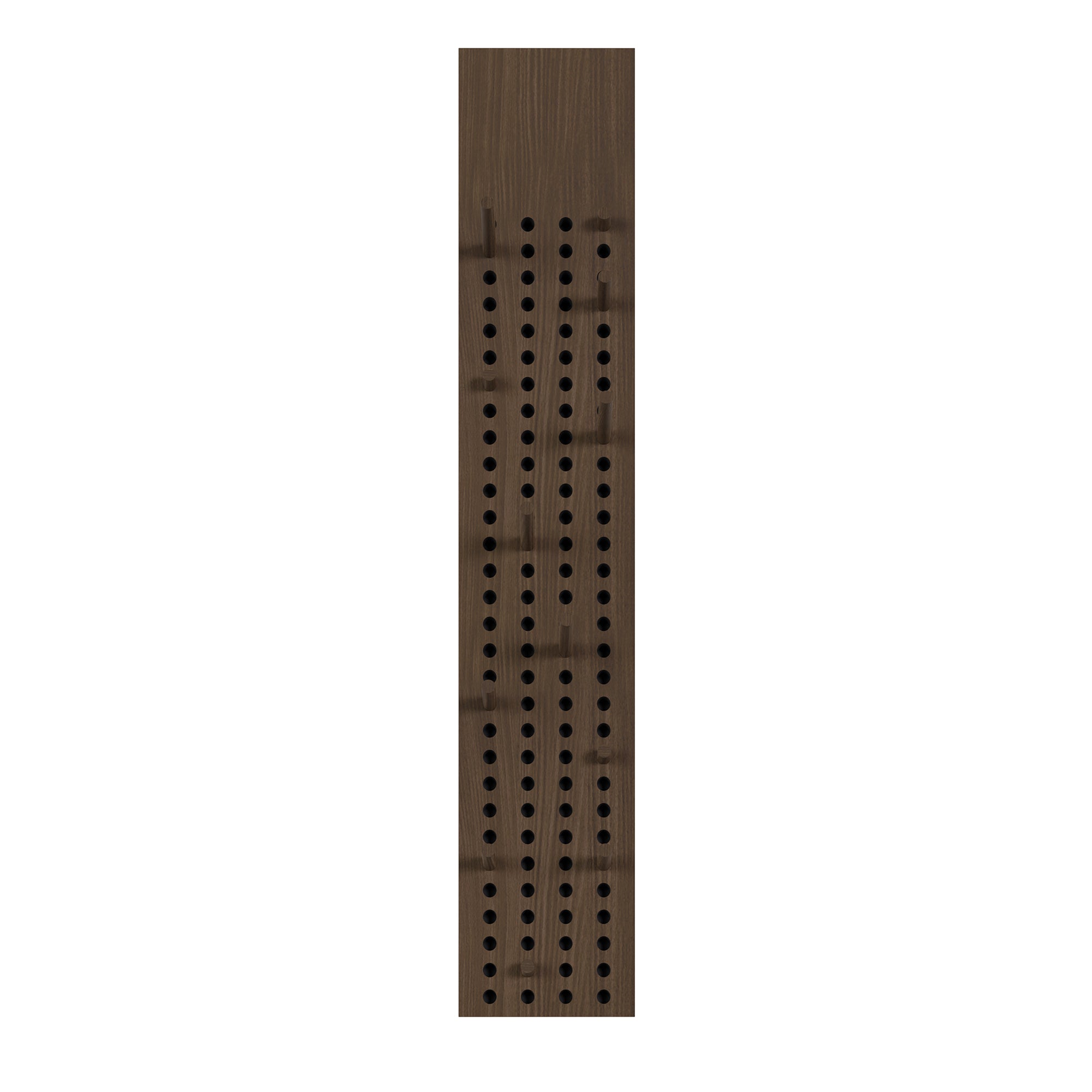 We Do Wood - Scoreboard Garderobe | vertikal / large / Eiche geräuchert