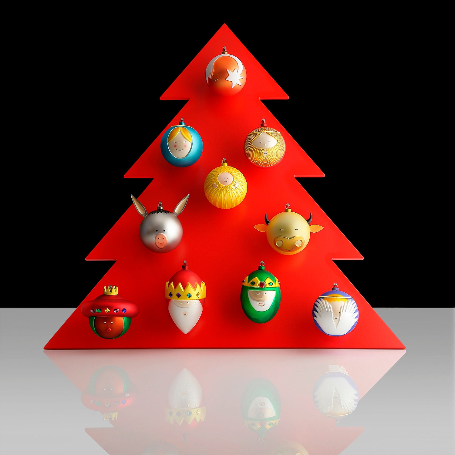 A di Alessi - Weihnachtsbaumkugeln Heilige Drei Könige