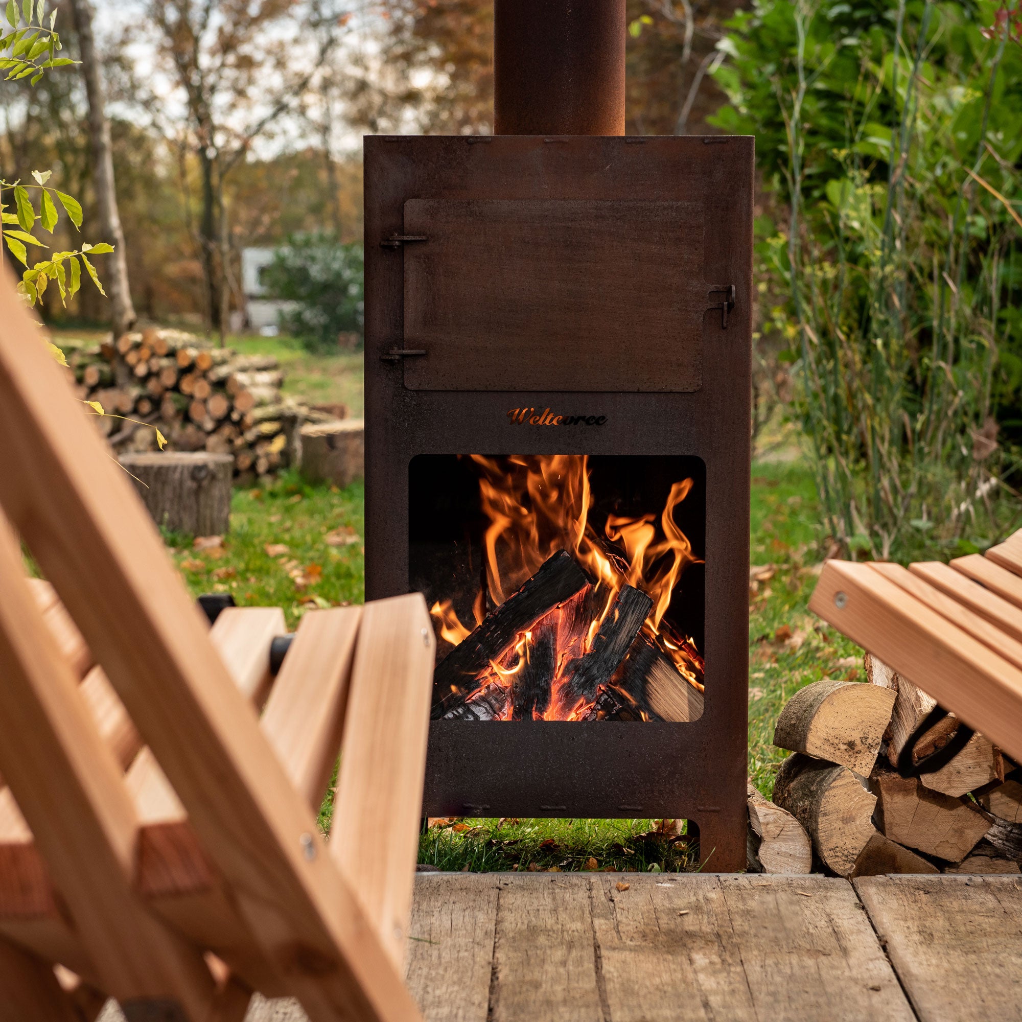 Weltevree - Angebots-Set: Weltevree - Outdoor Stahlofen | 