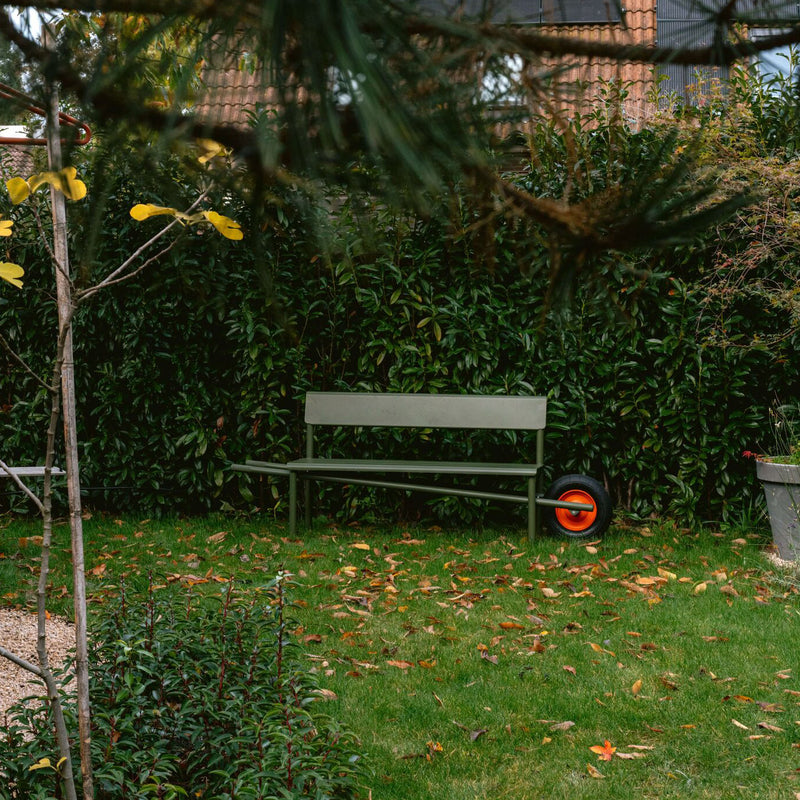 Weltevree - Wheelbench | olive green