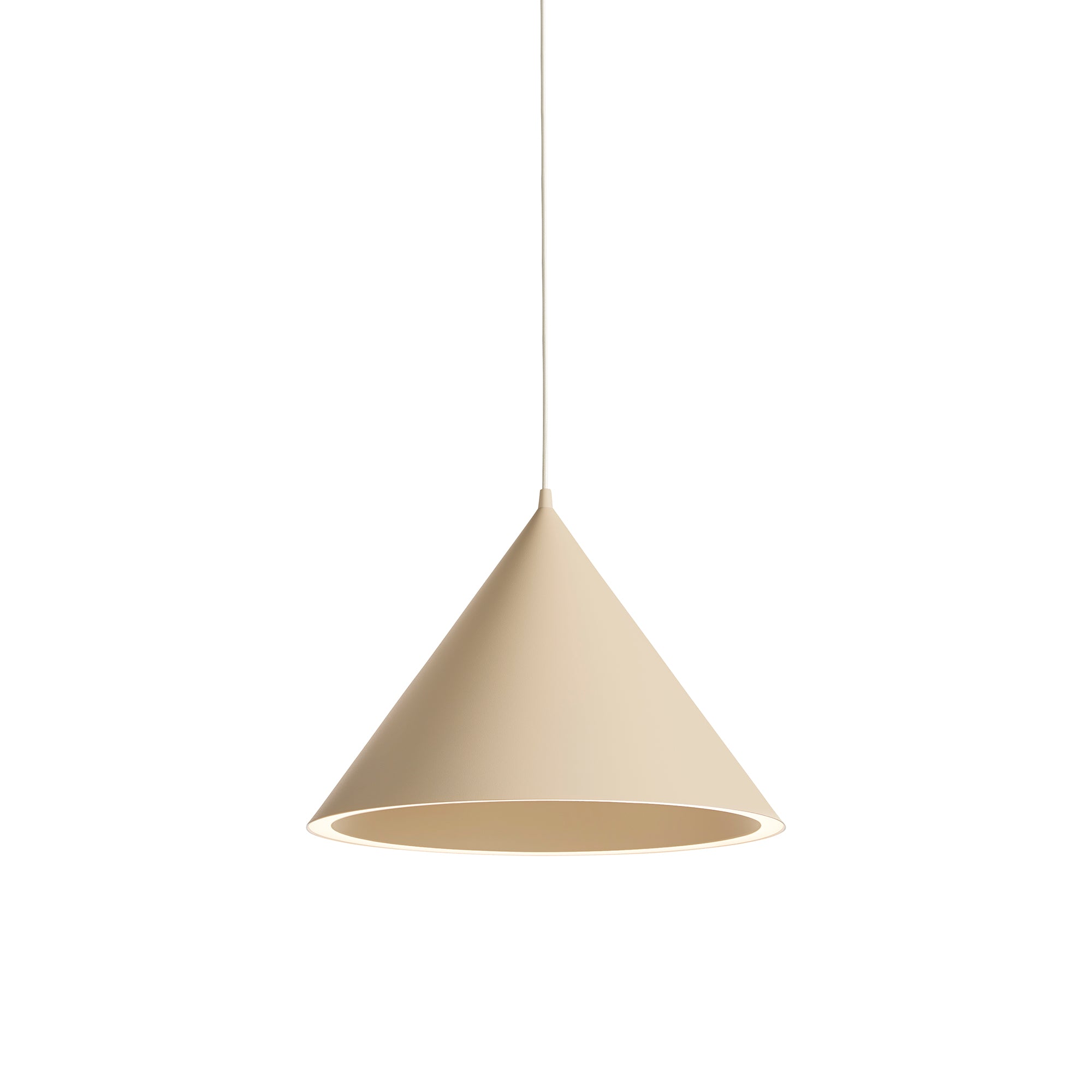 Woud - Annular LED Pendelleuchte | beige