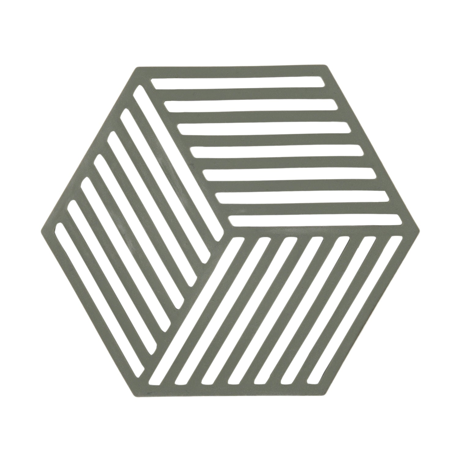 Zone Denmark - Hexagon Untersetzer | normal / olive taupe